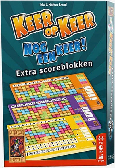 999 Games Keer op Keer Scoreblokken Set Niveau 2, 3 & 4