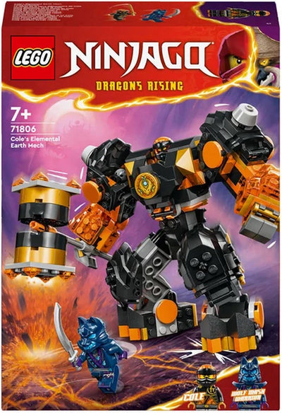 LEGO NINJAGO Elementaire Aardrobot van Cole - 71806