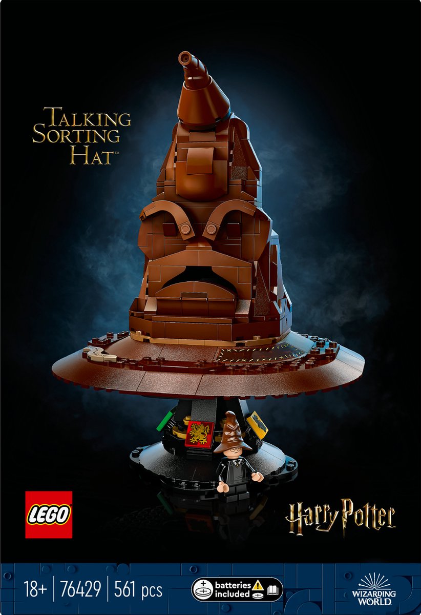 LEGO Harry Potter Spreekende Sorteerhoed - 76429