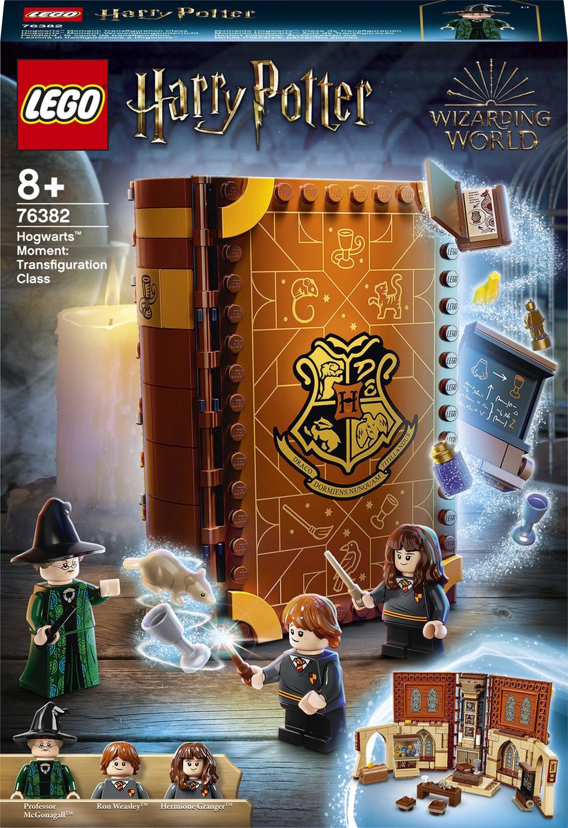 LEGO Harry Potter Zweinstein Transfiguratieklas - 76382