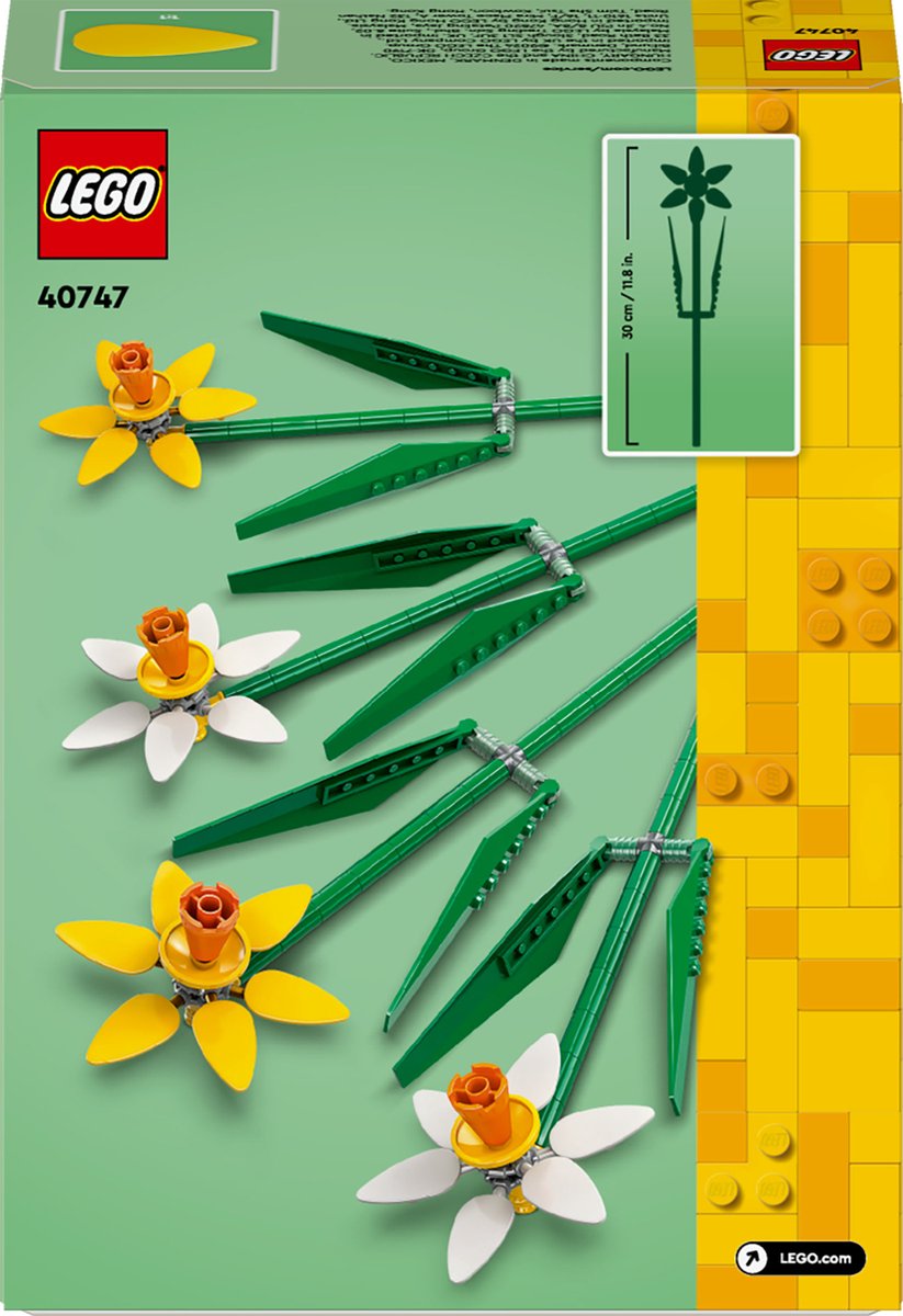 LEGO Jonquilles Bloemenset - 40747