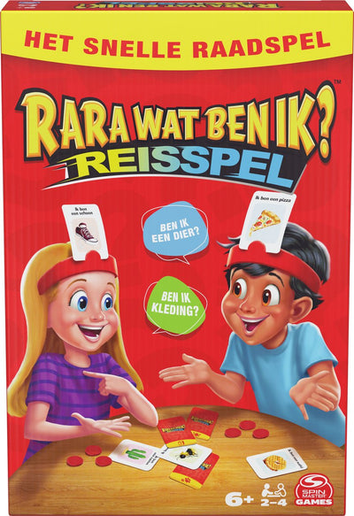 Hedbanz Raadspel voor op Reis - RARA Qu'est-ce que je suis ?