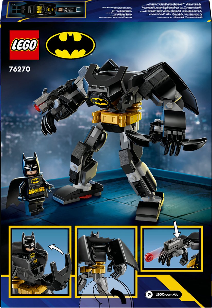 LEGO DC Batman Pantser - Bouwplezier voor Superheldenfans
