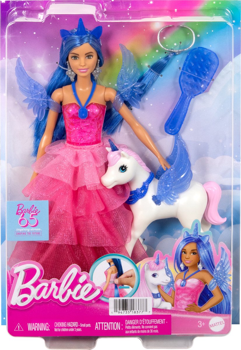 Barbie Een Vleugje Magie - Unicorn Barbie Pop