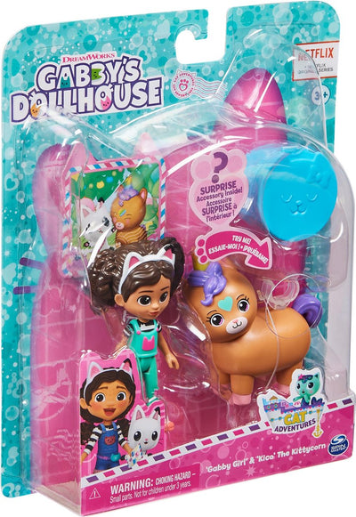 Gabby's Poppenhuis Speelset met Gabby & Kiho de Kat