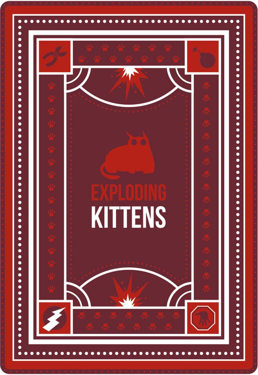 Exploding Kittens - Hilarisch Kaartspel voor het Hele Gezin