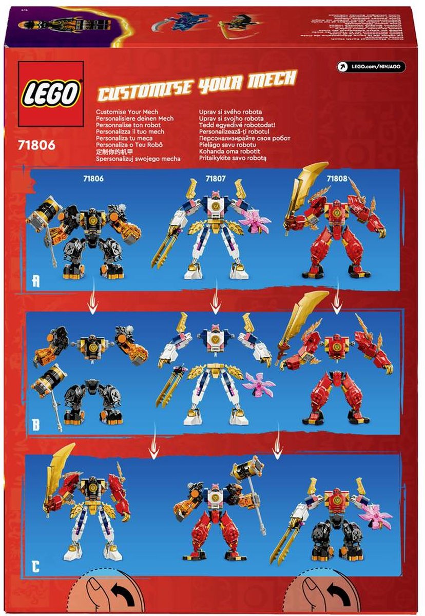 LEGO NINJAGO Elementaire Aardrobot van Cole - 71806