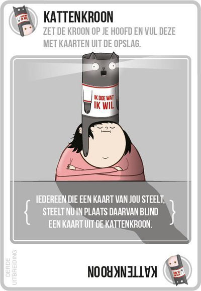 Exploding Kittens Uitbreiding Barking Kittens Kaartspel