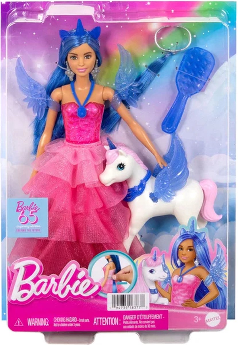 Barbie Een Vleugje Magie - Unicorn Barbie Pop