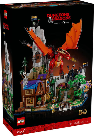 LEGO Ideas Dungeons & Dragons Rode Draak Avontuur - 21348