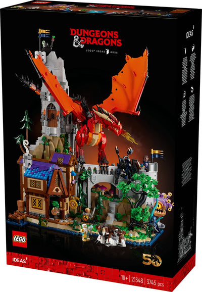 LEGO Ideas Dungeons & Dragons Rode Draak Avontuur - 21348