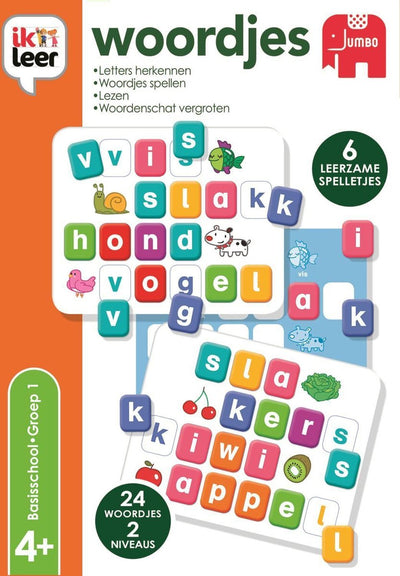 Ik Leer Woordjes - Educatief Boek voor Kinderen