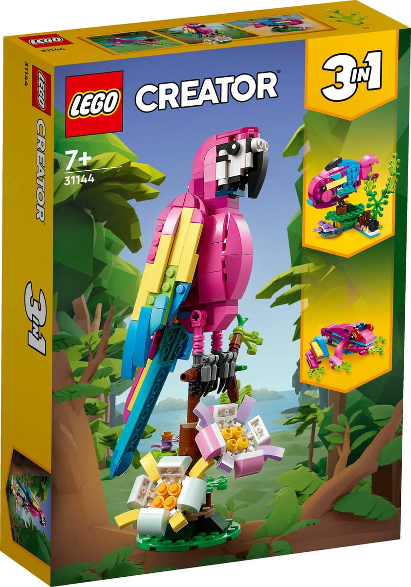 LEGO Creator Exotische Roze Papegaai - 31144