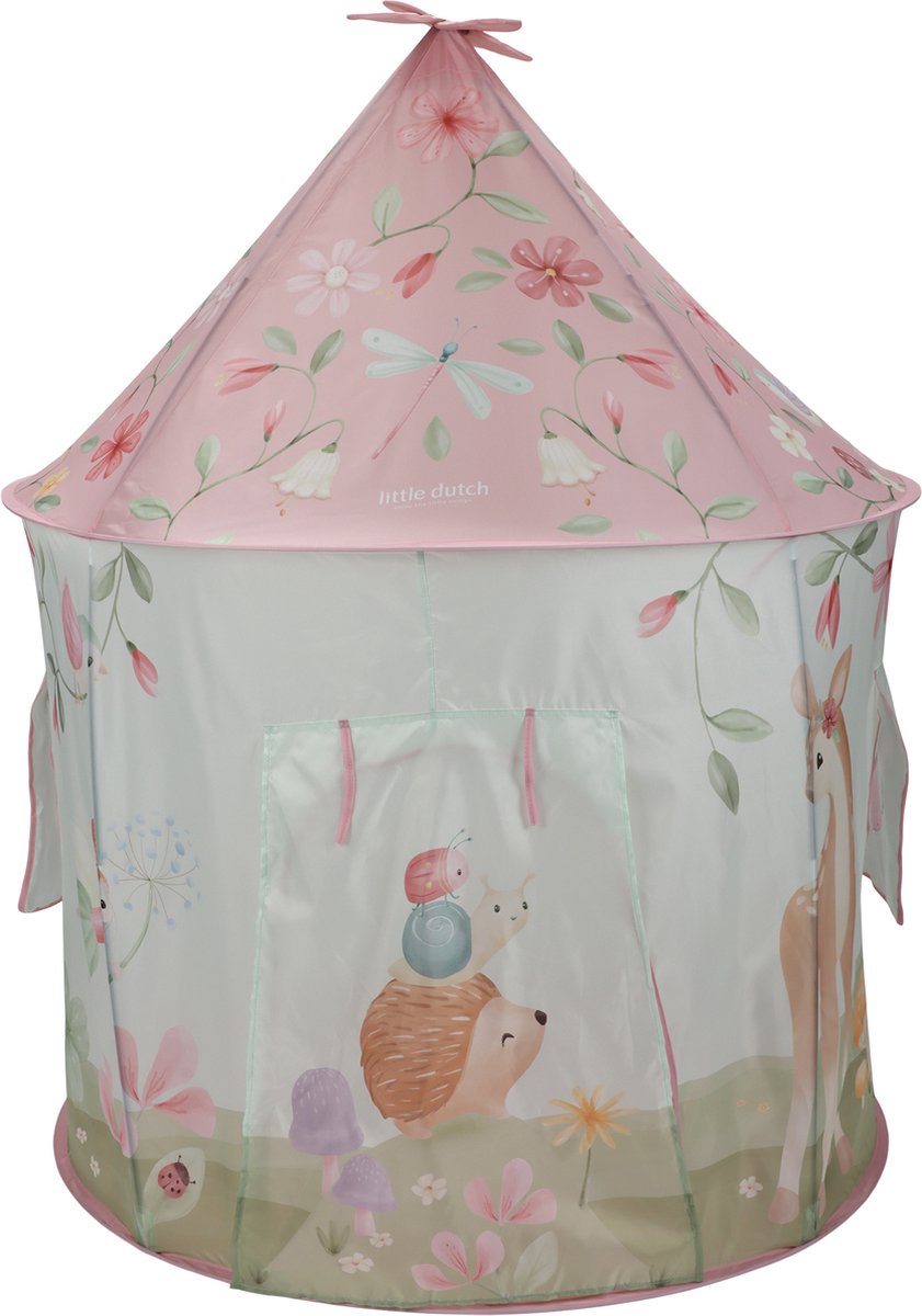Rubo Toys Little Dutch Feeëntuin Speeltent - Roze