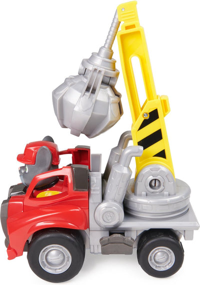 Rubble & Crew Charger's Kraanwagen met Speelfiguur en Beweegbare Delen