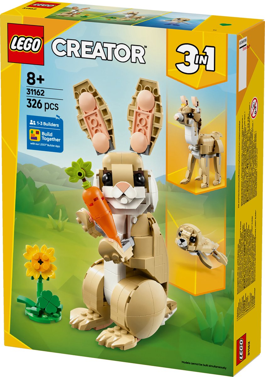 LEGO Creator 3-in-1 Schattige Konijntjes - 31162