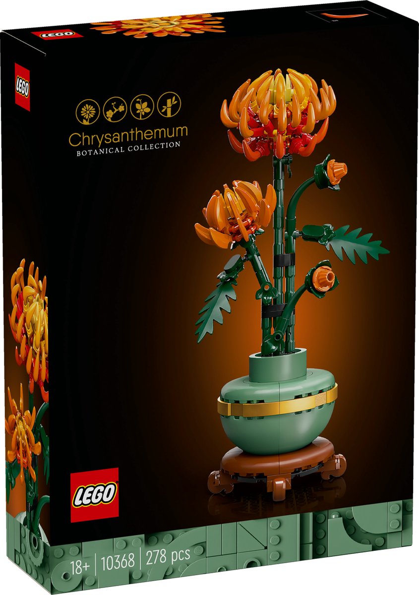 LEGO Icons Botanische Chrysant - 10368
