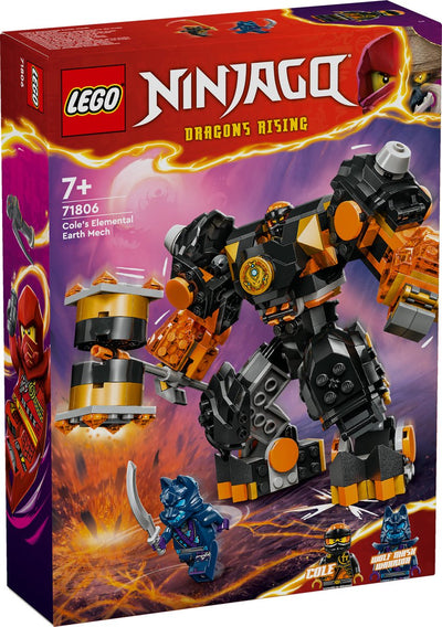 LEGO NINJAGO Elementaire Aardrobot van Cole - 71806