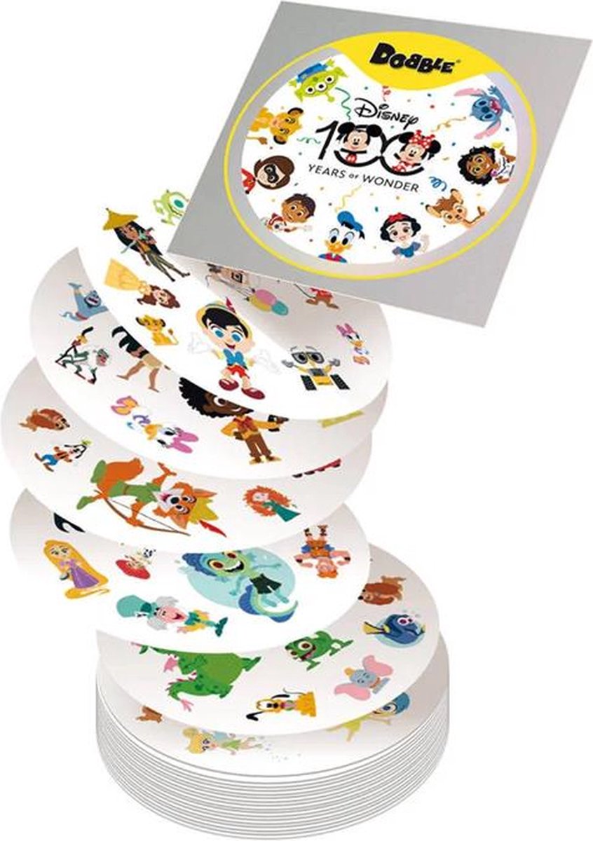 Zygomatic Dobble Disney 100 Jaar Wonder Kaartspel