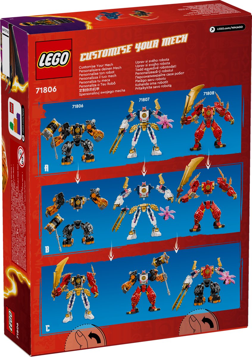 LEGO NINJAGO Elementaire Aardrobot van Cole - 71806