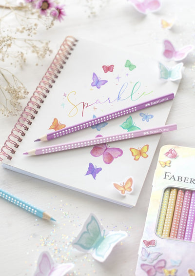Faber-Castell Sparkle Kleurpotloden Pastel - 12 Stuks - FC-201910