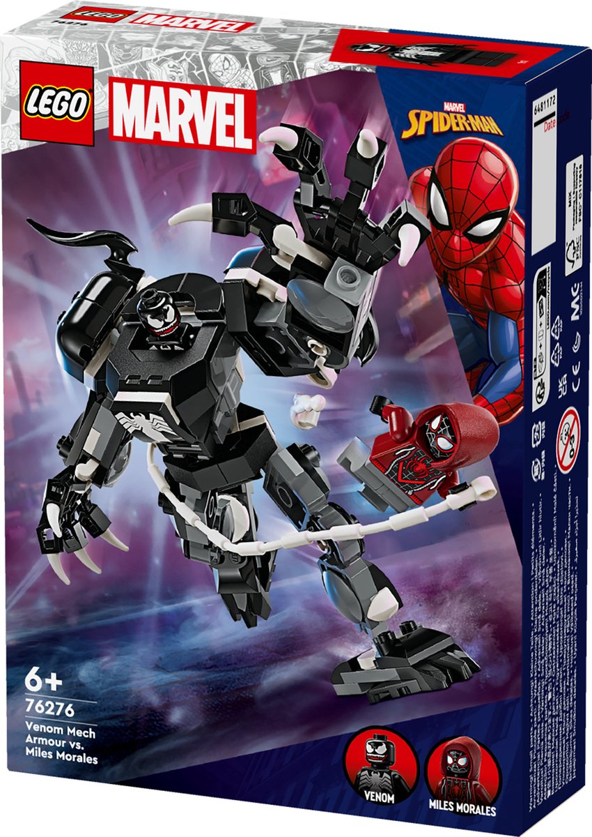 LEGO Marvel Venom Mech vs. Miles Morales - 76276