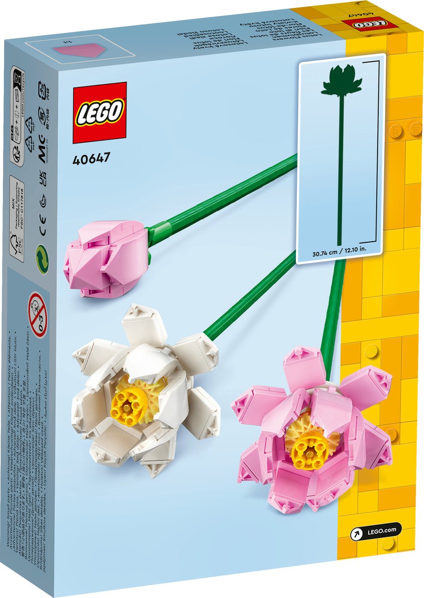 LEGO Lotus Bloemen Creatieve Set - 40647