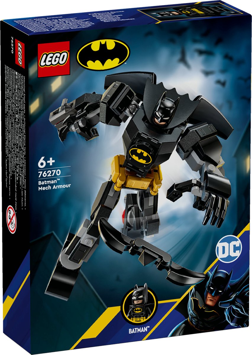 LEGO DC Batman Pantser - Bouwplezier voor Superheldenfans