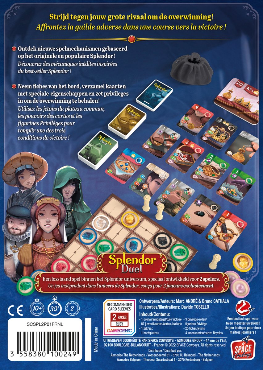 Space Cowboys Splendor Duel Bordspel (NL/FR)