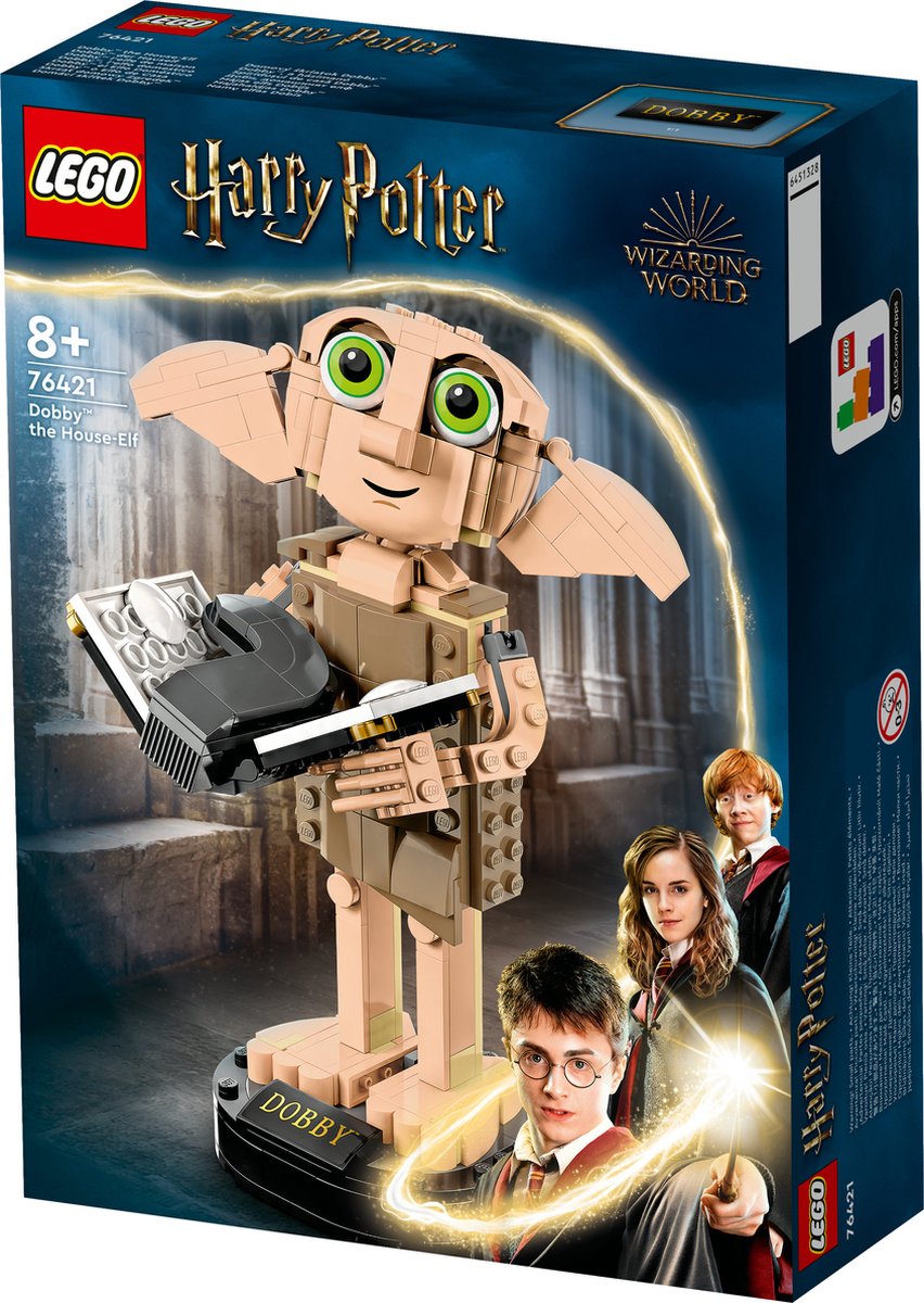 LEGO Harry Potter Dobby de Huiself Figurenset - 76421