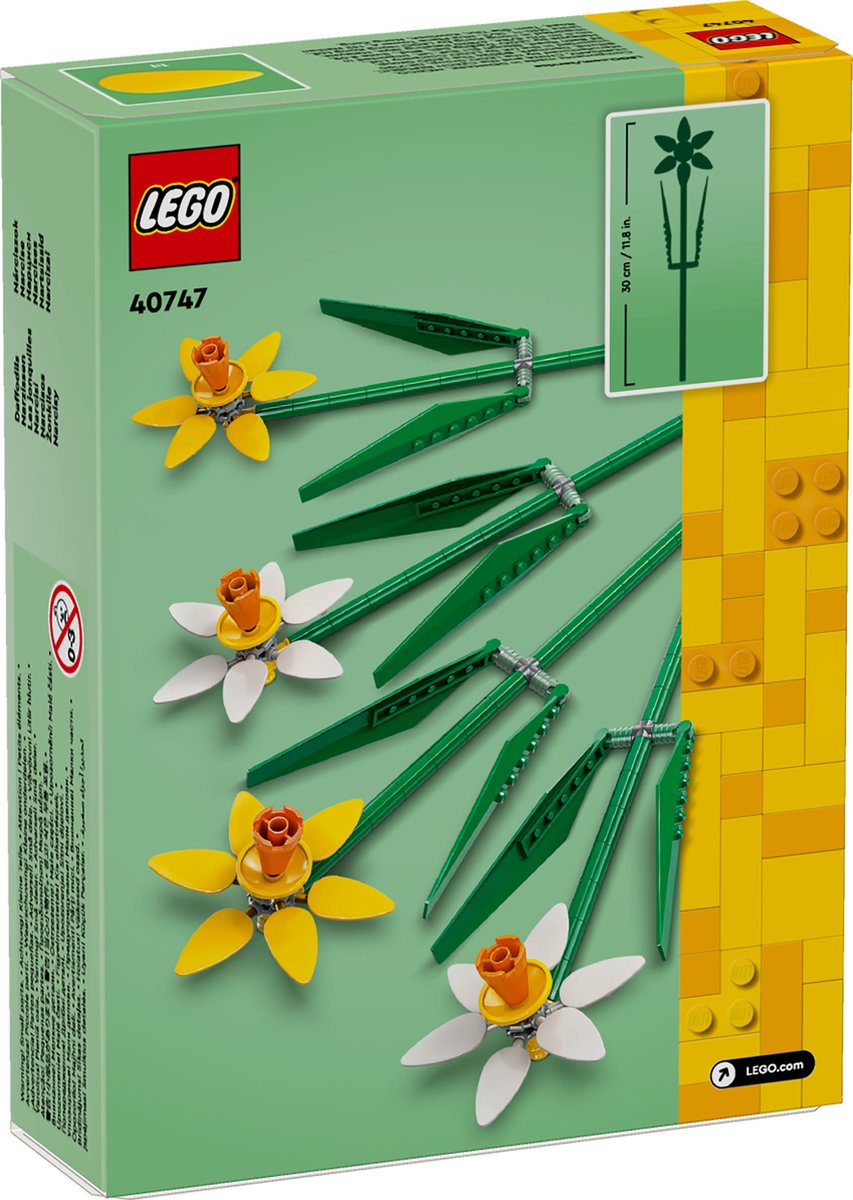 LEGO Jonquilles Bloemenset - 40747