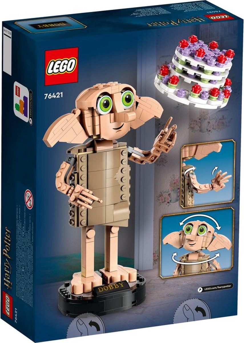 LEGO Harry Potter Dobby de Huiself Figurenset - 76421