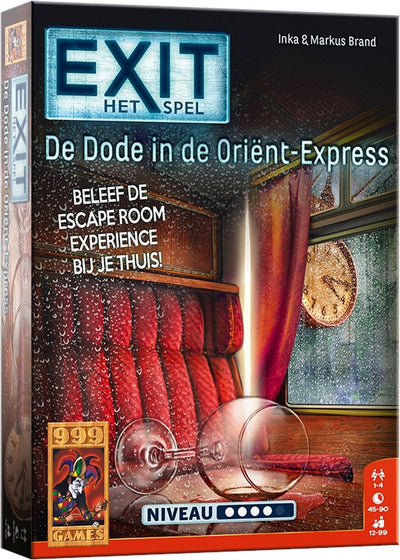 999 Games EXIT: De Dode in de Orient Express Spel