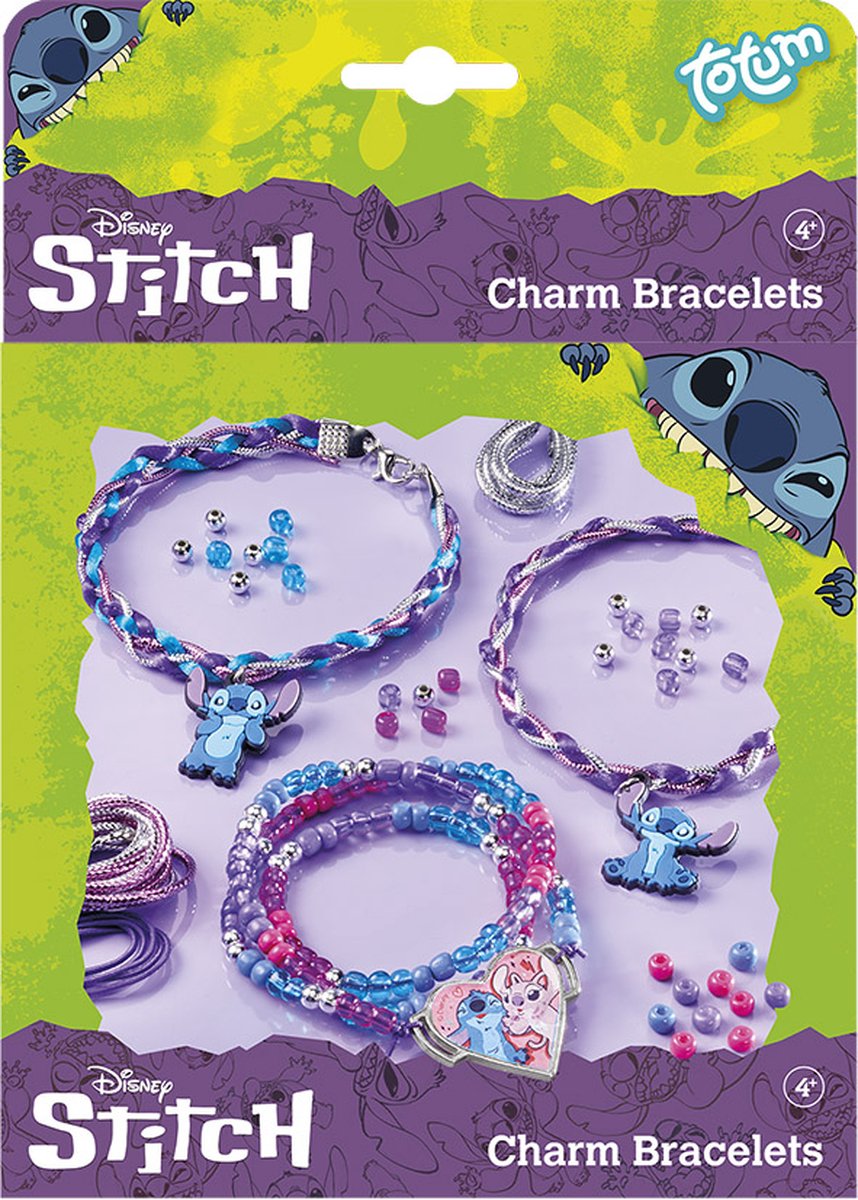 Totum Disney Stitch 3 Charme Armbandenset