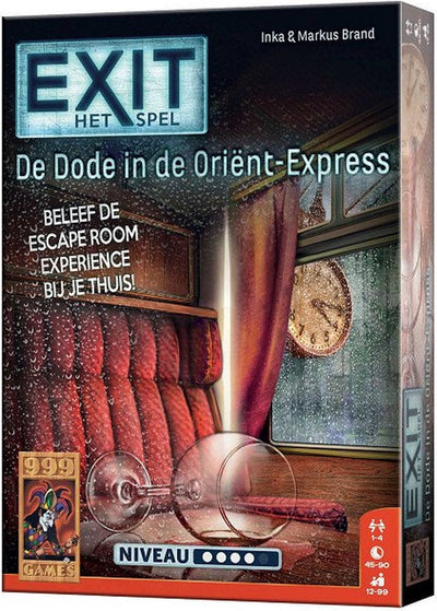 999 Games EXIT: De Dode in de Orient Express Spel