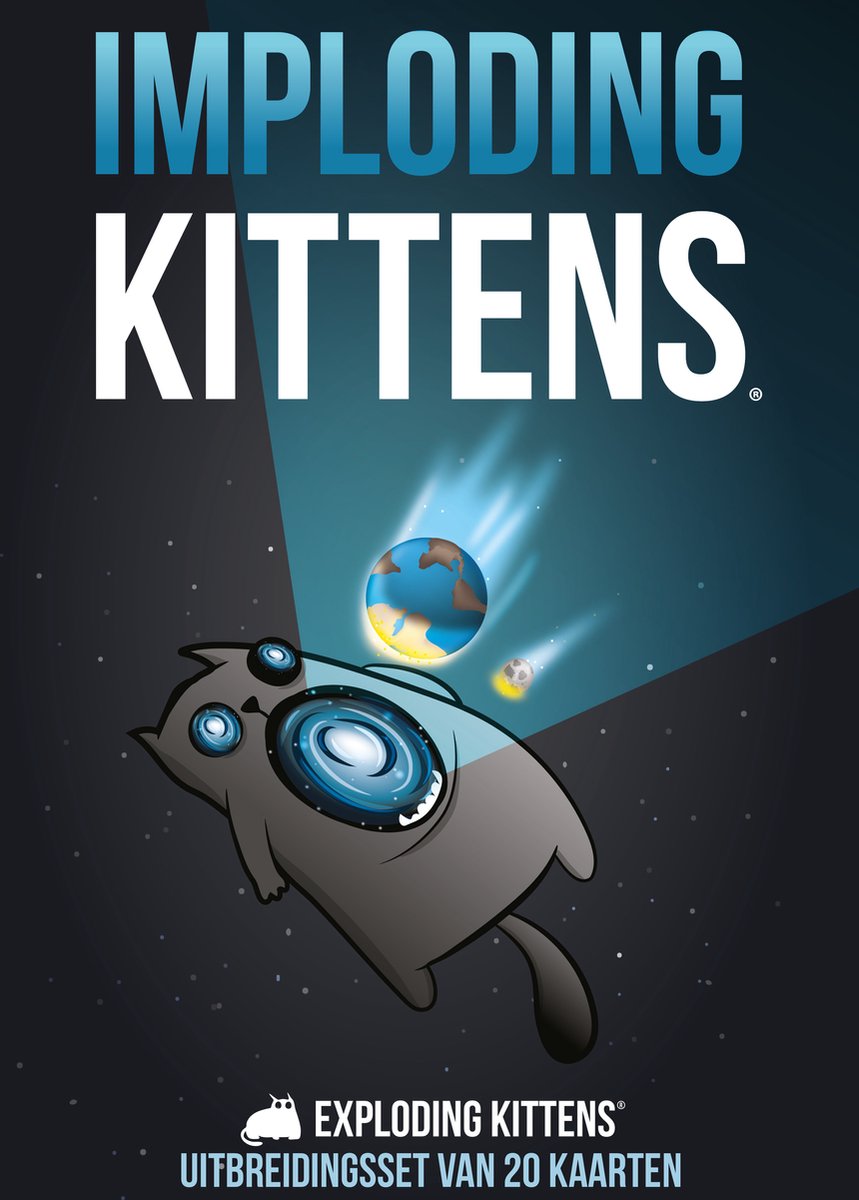 Exploding Kittens Imploding Kittens Uitbreiding Kaartspel