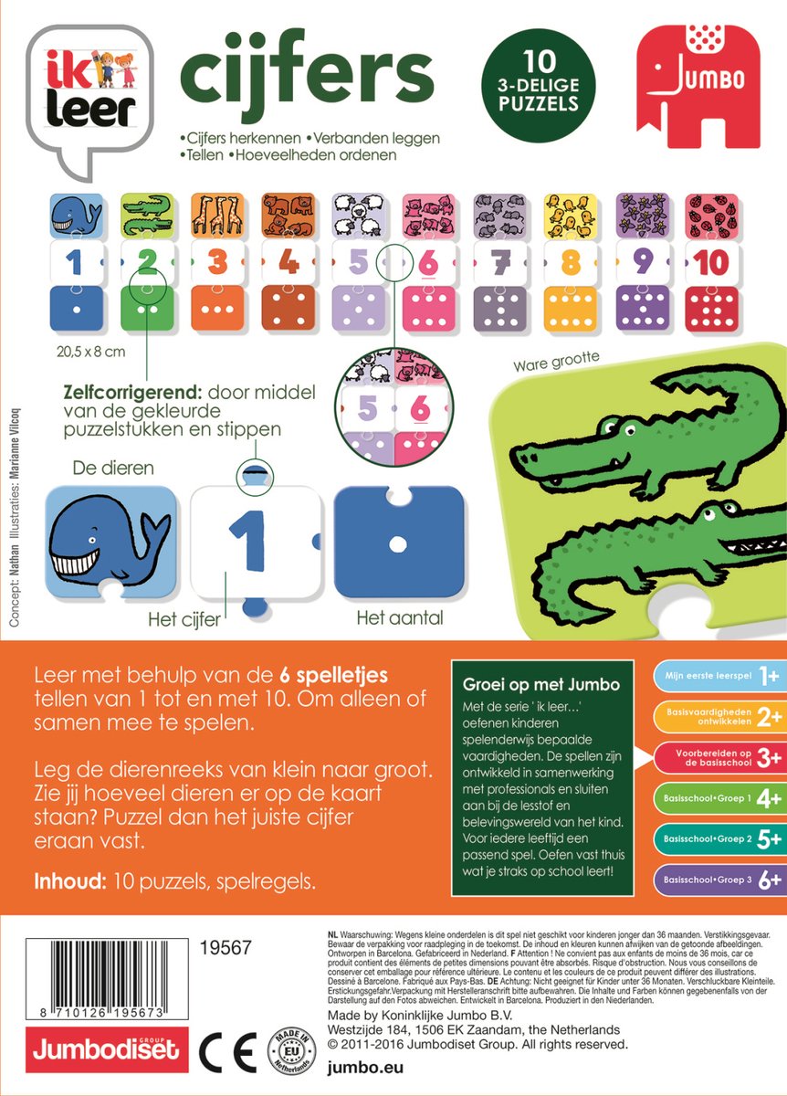 Ik Leer Cijfers - Educatief Speelgoed voor Kinderen