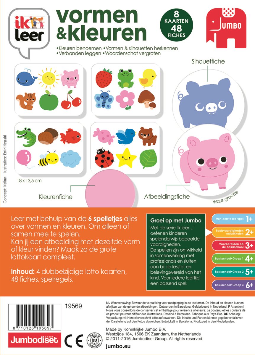 Ik Leer Vormen & Kleuren Educatief Spel