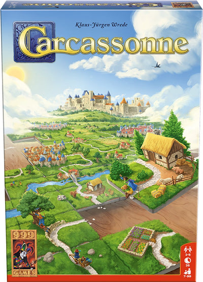999 Games Carcassonne Basisspel - Strategisch Bordspel