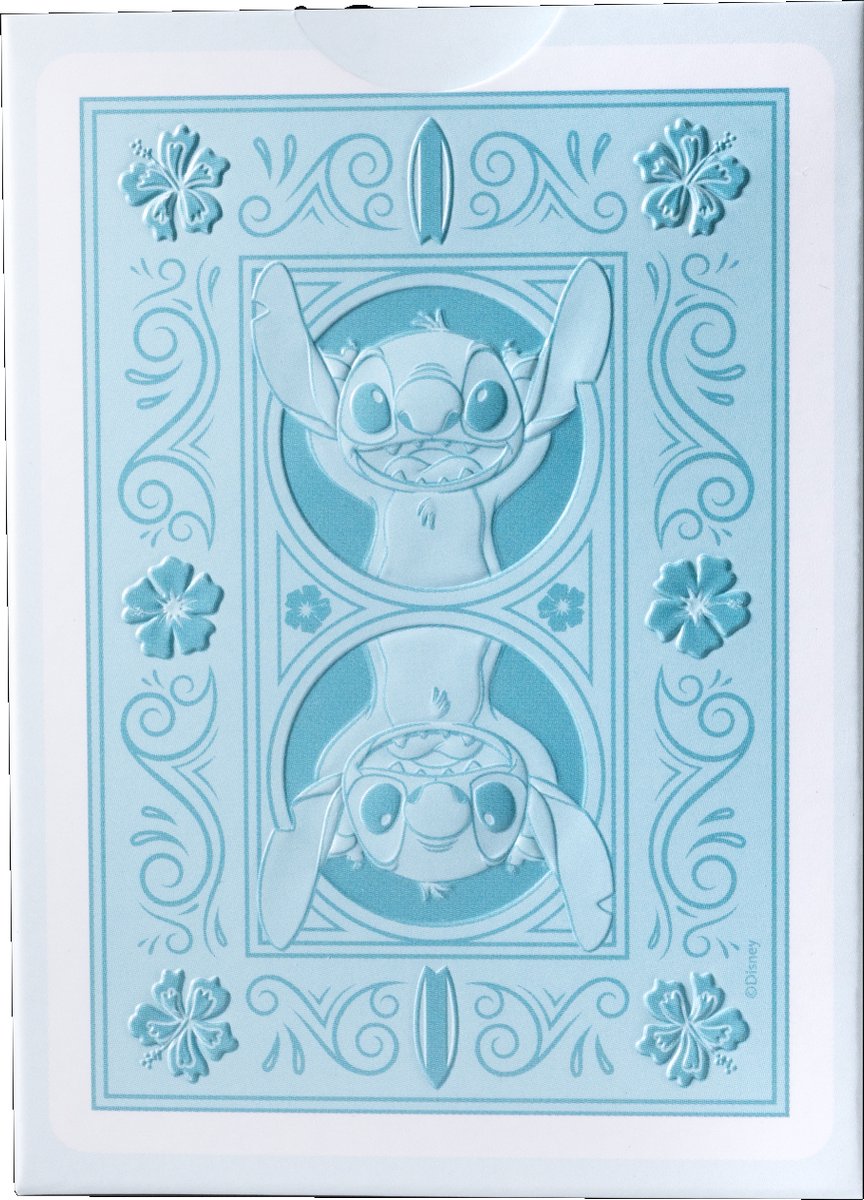 Bicycle Disney Stitch Premium Speelkaarten - Officiële Licentie
