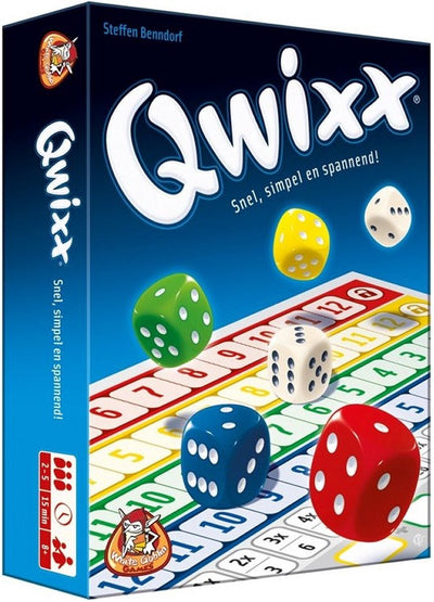 White Goblin Games Qwixx Dobbelspel voor Feestelijke Avonden