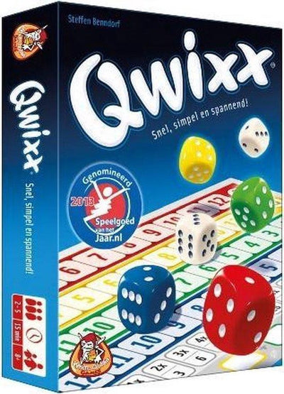 White Goblin Games Qwixx Dobbelspel voor Feestelijke Avonden