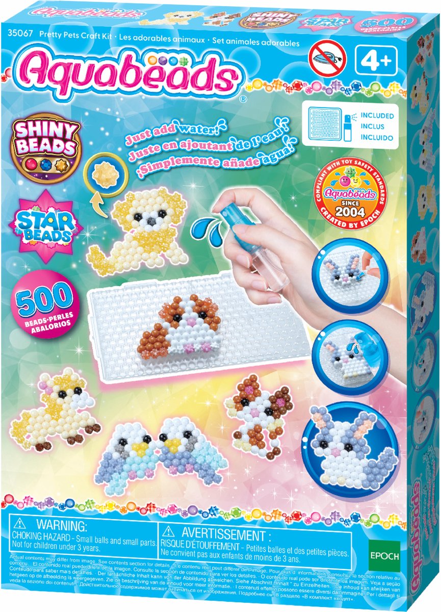 Aquabeads Schattige Dieren Kit