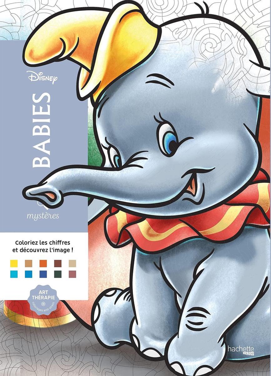 Hachette Heroes Disney Babies Kleurboek voor Volwassenen