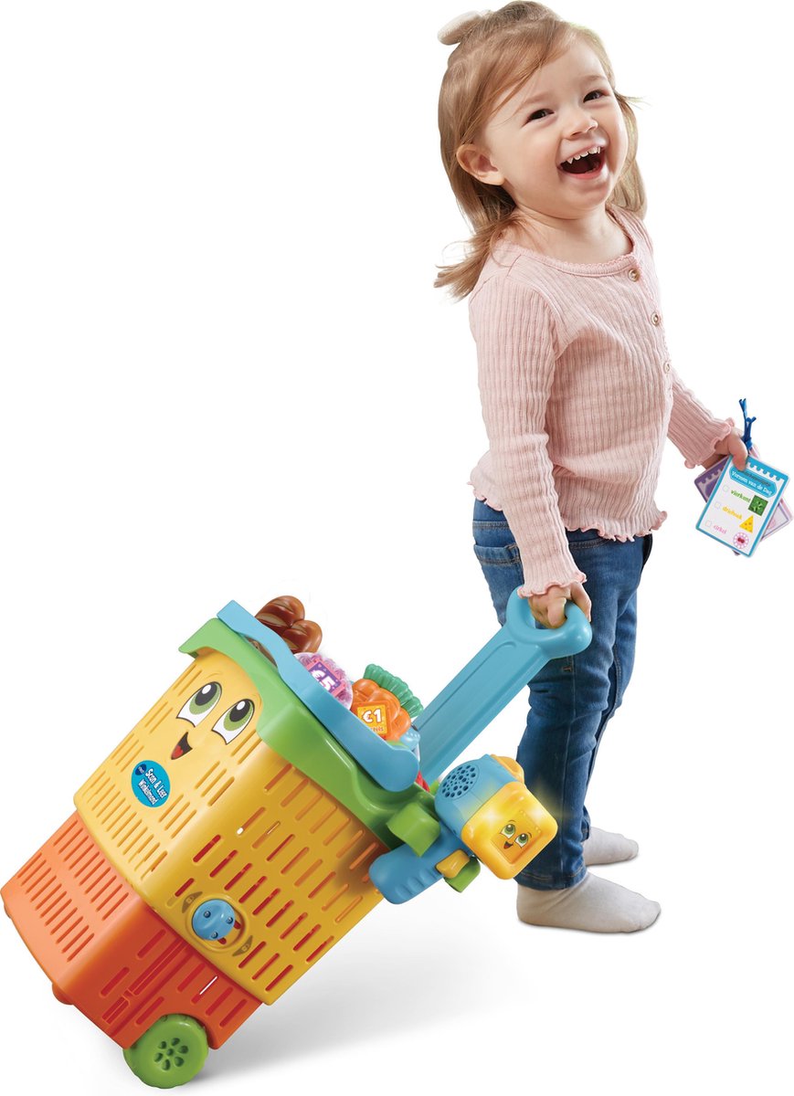 VTech Scan & Leer Winkelmand voor Kinderen