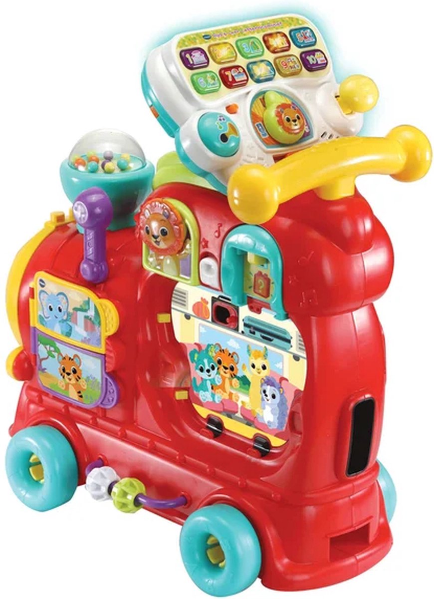 VTech Baby Rijd & Leer Letterlocomotief - Educatief Speelgoed
