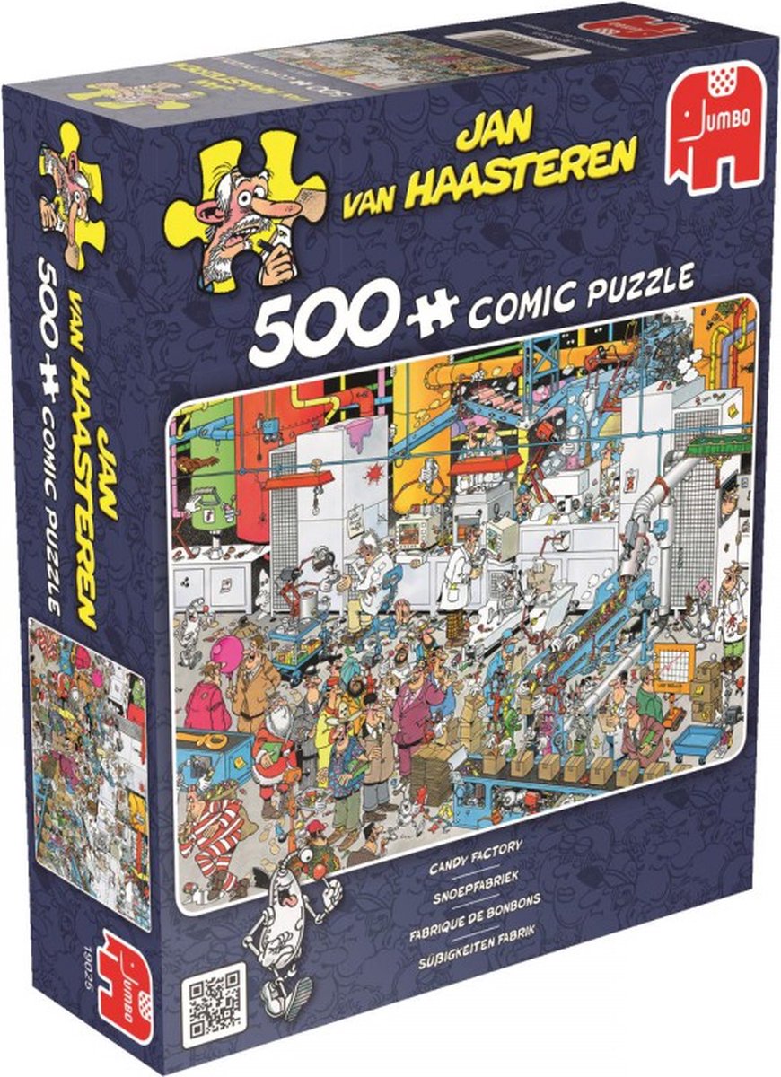 Jan van Haasteren Bonbonfabriek Puzzel 500 Stukjes