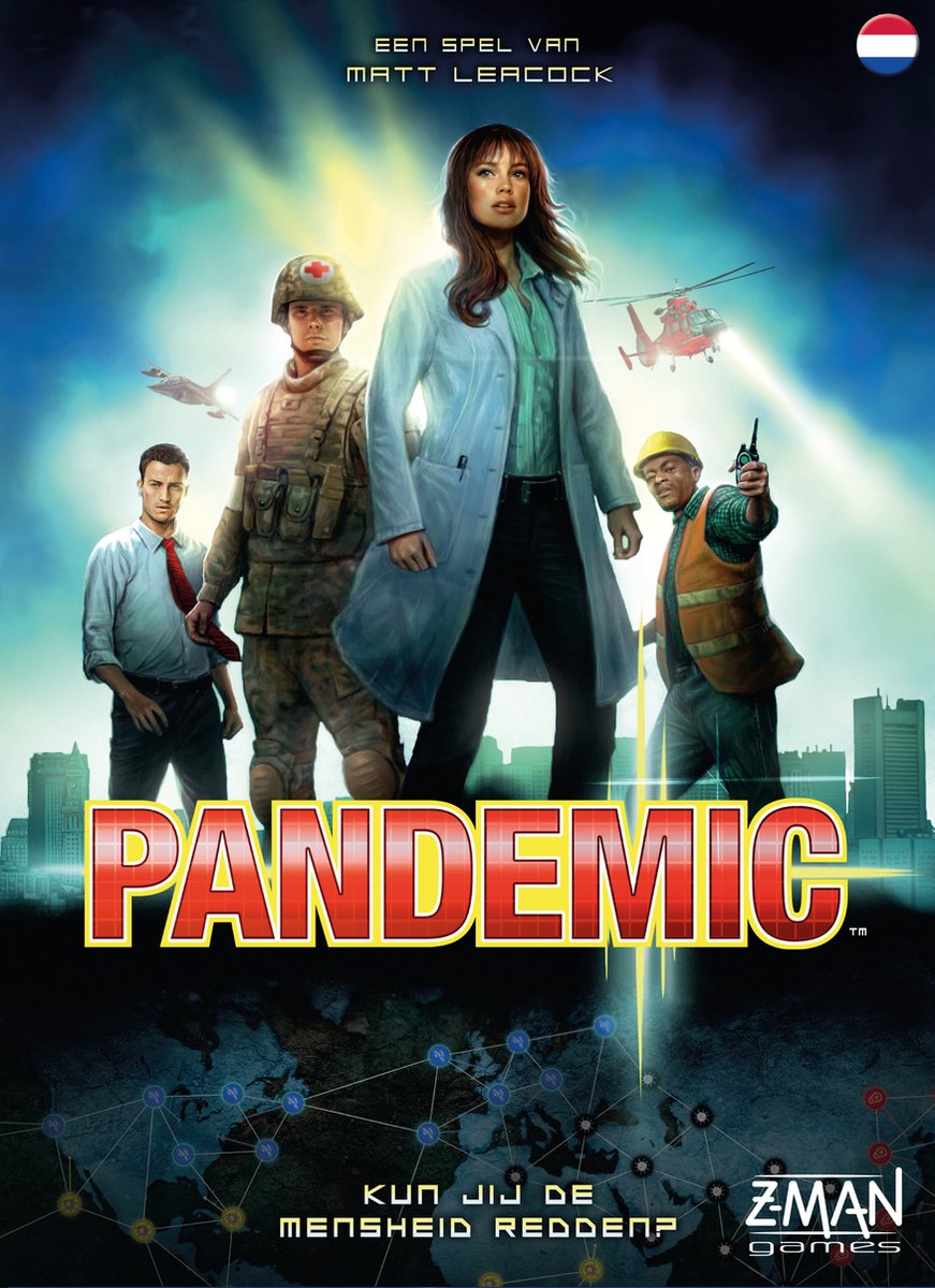 Z-Man Games Pandemic Strategisch Bordspel