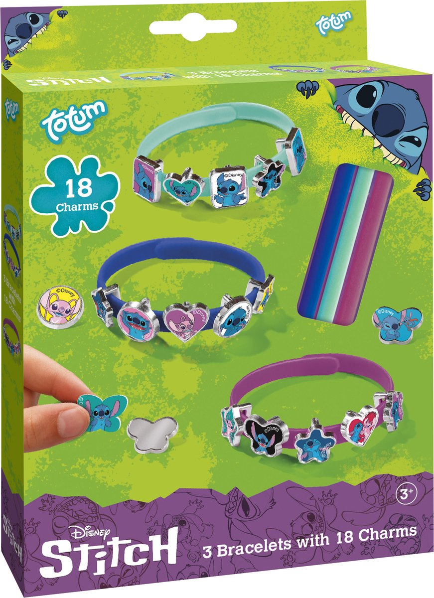 Totum Disney Lilo & Stitch Schuifarmbanden Set - 21 Delig
