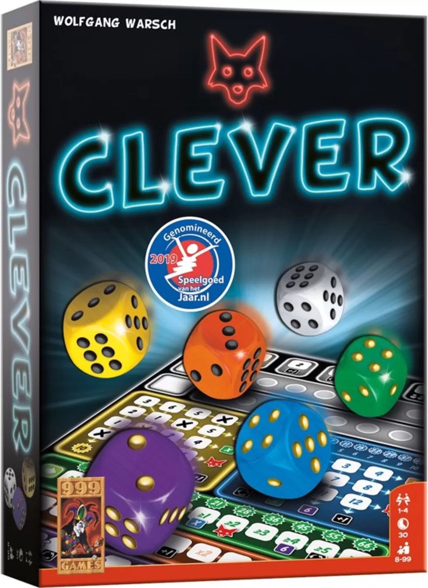 999 Games Clever Dobbelspel